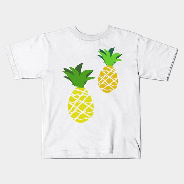 pineapple cute pineapple Kids T-Shirt by markatos